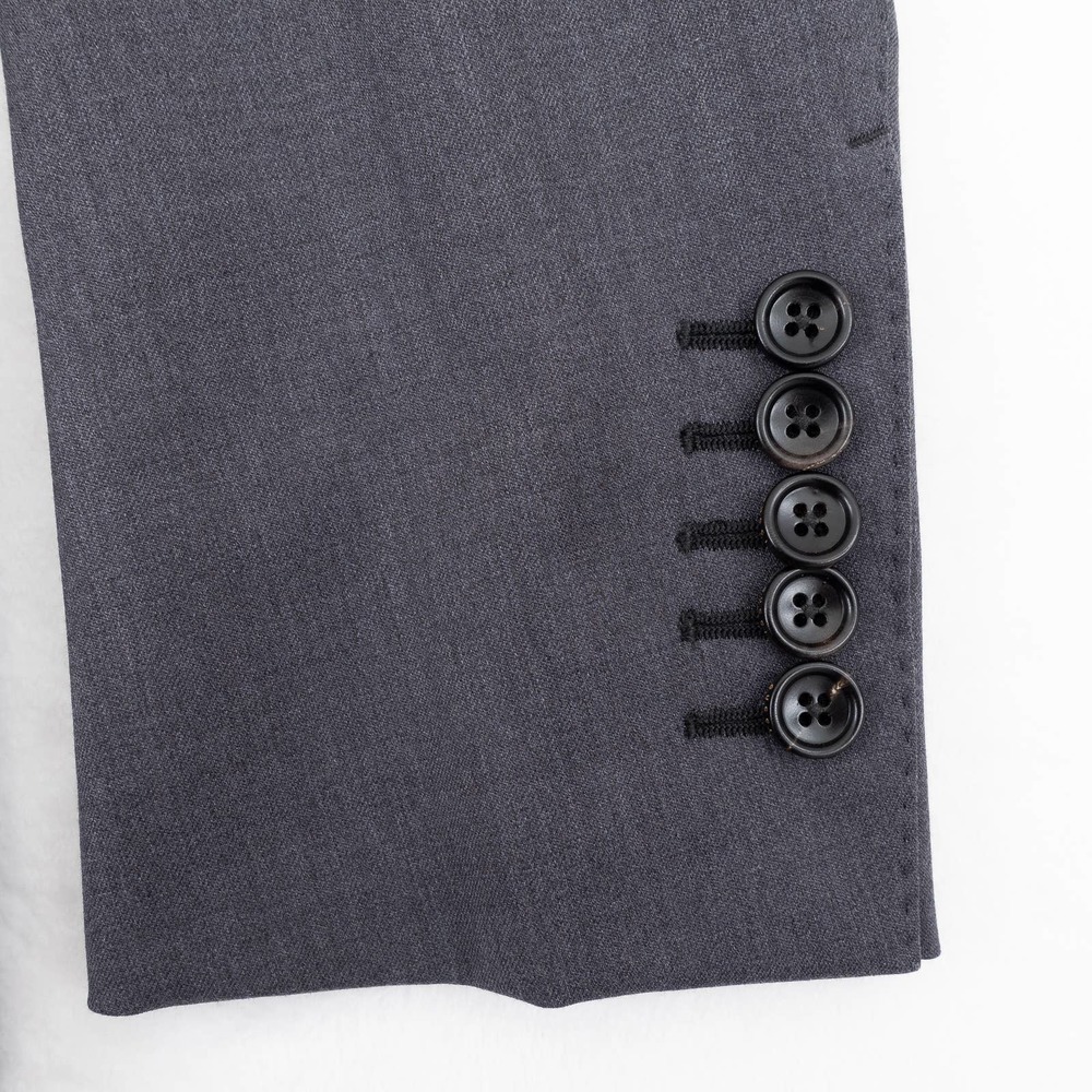 NWOT GUCCI Slim Fit Wool Suit Men's 46 Gray - Picture 14 of 15